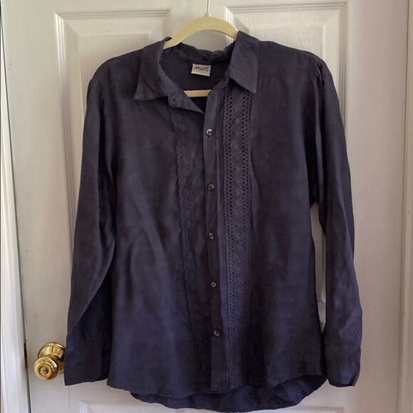 CP Shades Medium blue button down shirt - Picture 1 of 6